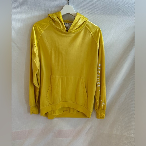 Athleta Girl X Simone Biles yellow sweatshirt - Picture 1 of 10
